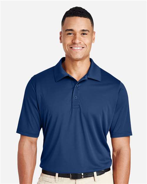 Team 365 TT51 Men's Zone Performance Polo - Sport Dark Navy - model front