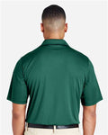 Team 365 TT51 Men's Zone Performance Polo - Sport Forest - model back