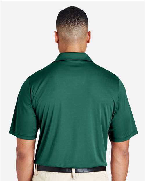 Team 365 TT51 Men's Zone Performance Polo - Sport Forest - model back