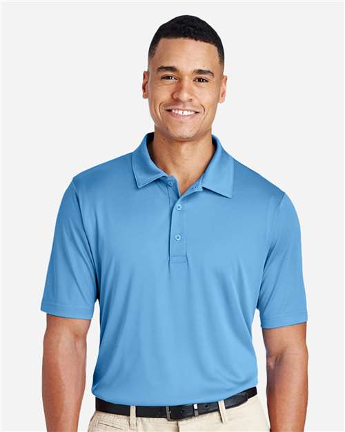 Team 365 TT51 Men's Zone Performance Polo - Sport Light Blue - model front