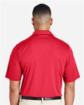 Team 365 TT51 Men's Zone Performance Polo - Sport Red - model back