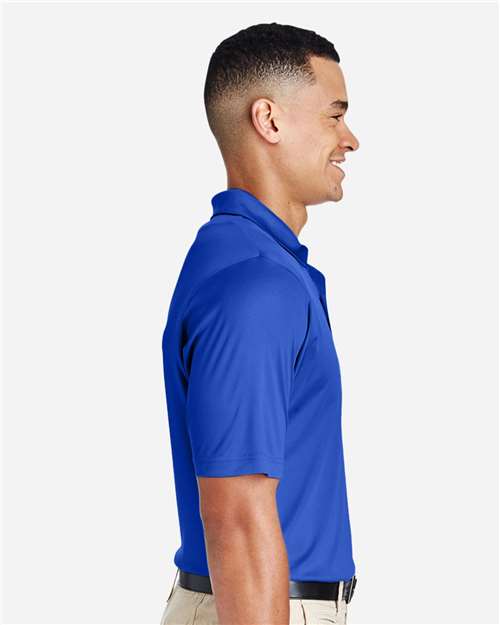 Team 365 TT51 Men's Zone Performance Polo - Sport Royal - model side
