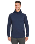 Swannies SWC100 Unisex Camden Hooded Pullover - Navy - model front