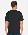 Harriton M118 Unisex Charge Snag and Soil Protect T-Shirt - Black - model back