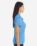 Team 365 TT51W Women's Zone Performance Polo - Sport Light Blue - model side