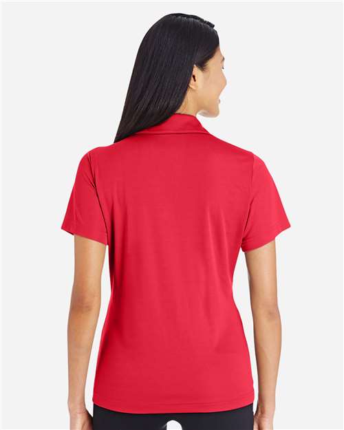 Team 365 TT51W Women's Zone Performance Polo - Sport Red - model back