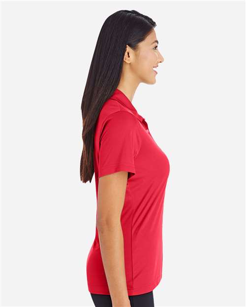 Team 365 TT51W Women's Zone Performance Polo - Sport Red - model side