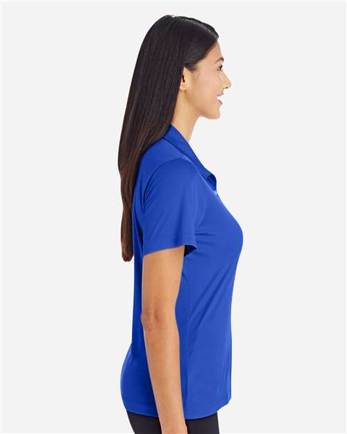 Team 365 TT51W Women's Zone Performance Polo - Sport Royal - model side
