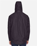 Team 365 TT86 Men's Dominator Waterproof Jacket - Black - model back