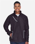 Team 365 TT86 Men's Dominator Waterproof Jacket - Black - model front