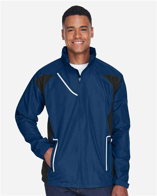 Team 365 TT86 Men's Dominator Waterproof Jacket - Sport Dark Navy - model front