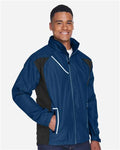 Team 365 TT86 Men's Dominator Waterproof Jacket - Sport Dark Navy - model side