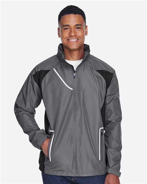 Team 365 TT86 Men's Dominator Waterproof Jacket - Sport Graphite - model front