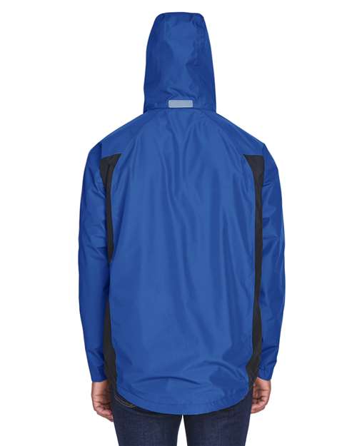 Team 365 TT86 Men's Dominator Waterproof Jacket - Sport Royal - model back