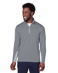 Puma Golf 599127 Men's Gamer Golf Quarter-Zip Pullover - Quiet Shade - model front
