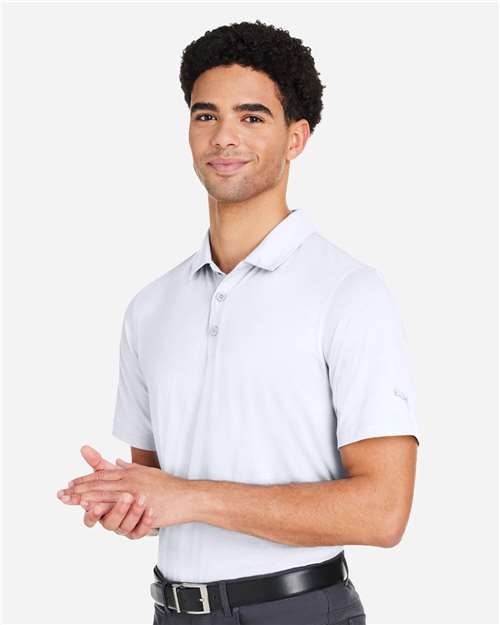 Puma Golf PG100 Men's Bandon Polo - Bright White - model side