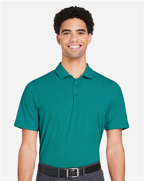 Puma Golf PG100 Men's Bandon Polo - Green Lagoon - model front