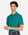 Puma Golf PG100 Men's Bandon Polo - Green Lagoon - model side
