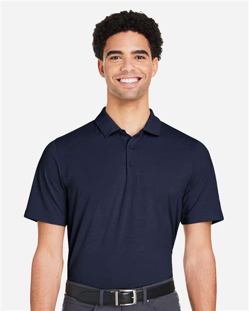 Puma Golf PG100 Men's Bandon Polo - Navy Blazer - model front