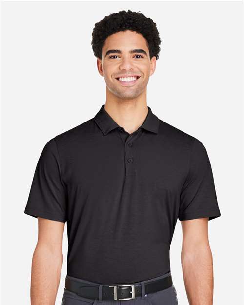 Puma Golf PG100 Men's Bandon Polo - Puma Black - model front