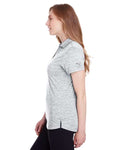 Puma Golf 596802 Women's Icon Heather Polo - Bright White - model side