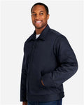 Harriton M721 Unisex ClimaBloc Station Jacket - Dark Navy - model side
