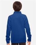 Team 365 TT90Y Youth Campus Microfleece Jacket - Sport Royal - model back