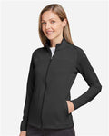 Swannies SWF400L Women's Cora Full-Zip Jacket - Black - model side