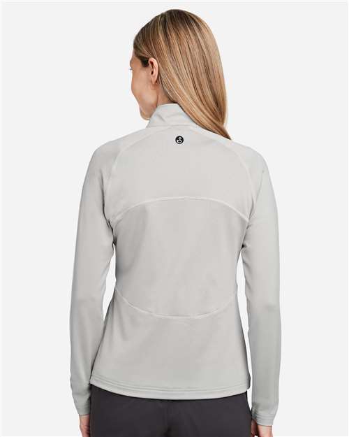 Swannies SWF400L Women's Cora Full-Zip Jacket - Glacier - model back