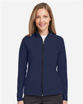 Swannies SWF400L Women's Cora Full-Zip Jacket - Navy - model front