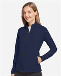 Swannies SWF400L Women's Cora Full-Zip Jacket - Navy - model side