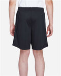 Team 365 TT11SHY Youth Zone Performance Shorts - Black - model back
