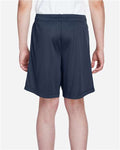 Team 365 TT11SHY Youth Zone Performance Shorts - Sport Dark Navy - model back