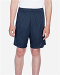 Team 365 TT11SHY Youth Zone Performance Shorts - Sport Dark Navy - model front