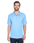 UltraClub 8210 Cool & Dry Mesh Piqué Polo - Columbia Blue - model front