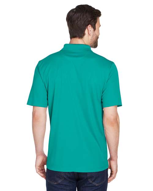 UltraClub 8210 Cool & Dry Mesh Piqué Polo - Jade - model back