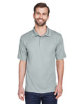 UltraClub 8210 Cool & Dry Mesh Piqué Polo - Silver - model front