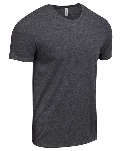 Threadfast Apparel 102A Triblend T-Shirt - Black Triblend - side