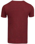 Threadfast Apparel 102A Triblend T-Shirt - Cardinal Black Triblend - back