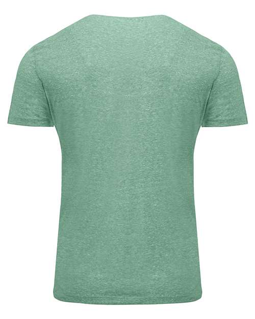 Threadfast Apparel 102A Triblend T-Shirt - Green Triblend - back