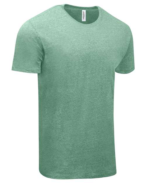 Threadfast Apparel 102A Triblend T-Shirt - Green Triblend - side