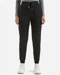 Onna NN610 Women's Energized Stretch Jogger Scrub Pants - Black - model front
