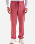 Onna NN500 Men's Relentless Stretch Cargo Scrub Pants - Calm Pink - model front