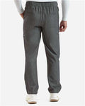 Onna NN500 Men's Relentless Stretch Cargo Scrub Pants - Dynamo Grey - model back