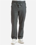 Onna NN500 Men's Relentless Stretch Cargo Scrub Pants - Dynamo Grey - model front