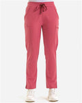 Onna NN600 Women's Relentless Stretch Cargo Scrub Pants - Calm Pink - model front