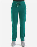 Onna NN600 Women's Relentless Stretch Cargo Scrub Pants - Clean Green - model front