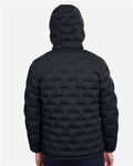 North End NE708 Men's UTK SubDown Loft Puffer Jacket - Black/ Carbon - model back