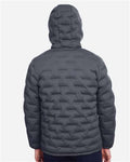 North End NE708 Men's UTK SubDown Loft Puffer Jacket - Carbon/ Black - model back