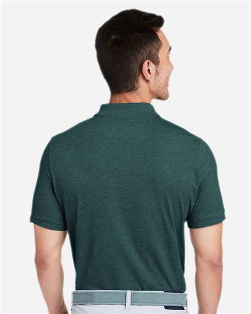 vineyard vines G011147 Men's Edgartown Pique Polo - Charleston Green - model back